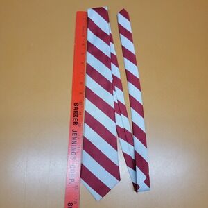 Mens Striped Necktie Lot Bert Pulitzer Navy Red Career Cravats Red White USA